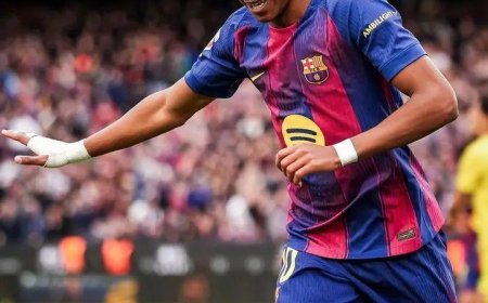 Lamine Yamal ruled out for the rest of the season after injury against Celta Vigo