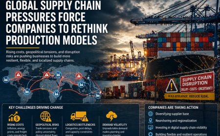 Global Supply Chain Pressures Force Companies to Rethink Production Models