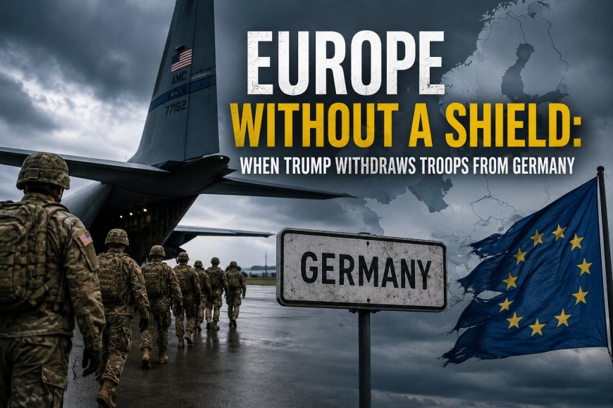 Europe Without a Shield: When Trump Withdraws Troops From Germany